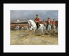 Tsarevich Nicholas Reviewing the Troops by Édouard Detaille