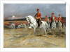 Tsarevich Nicholas Reviewing the Troops by Édouard Detaille