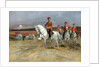 Tsarevich Nicholas Reviewing the Troops by Édouard Detaille