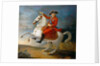 Equestrian Portrait of the King Louis XVI by Jean Baptiste François Carteaux