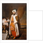 Portrait of Mehemet Said Pacha, Bey of Rumelia, special ambassador of the ottoman Sultan Mahmoud I i by Jacques-Andrè Joseph Aved