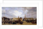 The Funeral Cortege of Napoleon I Passing Through the Place de la Concorde 15 December 1840 by Jacques Guiaud