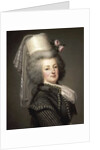 Portrait of Queen Marie Antoinette of France by Adolf Ulrik Wertmüller