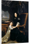 Françoise dAubigné, Marquise de Maintenon with her niece by Louis Ferdinand Elle the Younger