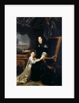 Françoise dAubigné, Marquise de Maintenon with her niece by Louis Ferdinand Elle the Younger