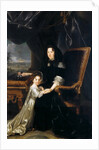 Françoise dAubigné, Marquise de Maintenon with her niece by Louis Ferdinand Elle the Younger