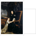 Françoise dAubigné, Marquise de Maintenon with her niece by Louis Ferdinand Elle the Younger