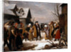 Louis XVI Distributing Alms to the Poor of Versailles during the Winter of 1788 by Louis Hersent