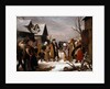 Louis XVI Distributing Alms to the Poor of Versailles during the Winter of 1788 by Louis Hersent