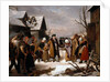 Louis XVI Distributing Alms to the Poor of Versailles during the Winter of 1788 by Louis Hersent