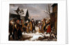 Louis XVI Distributing Alms to the Poor of Versailles during the Winter of 1788 by Louis Hersent