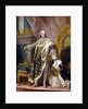 Portrait of Louis XV in his royal costume by Louis Michel Van Loo