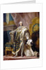 Portrait of Louis XV in his royal costume by Louis Michel Van Loo