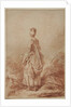 Young Woman Looking Back by Jean Honoré Fragonard