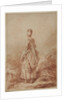 Young Woman Looking Back by Jean Honoré Fragonard