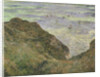 On the cliff at Pourville by Claude Monet