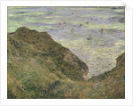 On the cliff at Pourville by Claude Monet