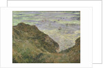 On the cliff at Pourville by Claude Monet