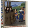 The burning of Templars by Master of the White inscriptions