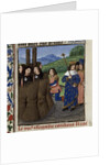 The burning of Templars by Master of the White inscriptions