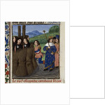 The burning of Templars by Master of the White inscriptions