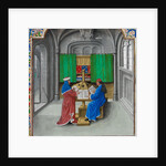 Boccaccio and Petrarch by Master of the White inscriptions
