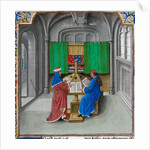 Boccaccio and Petrarch by Master of the White inscriptions