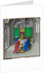 Boccaccio and Petrarch by Master of the White inscriptions