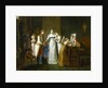 Marie-Louise of Austria Bidding Farewell to her Family in Vienna, 13th March 1810 by Pauline Auzou