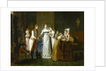 Marie-Louise of Austria Bidding Farewell to her Family in Vienna, 13th March 1810 by Pauline Auzou