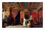 Princess Marie d?Orléans, Duchess of Württemberg, in her Atelier in the Palais des Tuile by Prosper Lafaye