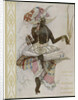 Title page of Souvenir program for Ballets Russes by Léon Bakst