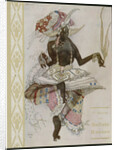 Title page of Souvenir program for Ballets Russes by Léon Bakst
