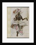 Title page of Souvenir program for Ballets Russes by Léon Bakst