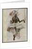 Title page of Souvenir program for Ballets Russes by Léon Bakst