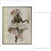 Title page of Souvenir program for Ballets Russes by Léon Bakst