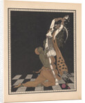 Ida Rubinstein and Vaslav Nijinsky in the ballet Scheharazade by George Barbier