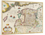 Livonia Map, Vulgo Lyefland, Atlas Maior by Joan Blaeu