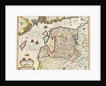 Livonia Map, Vulgo Lyefland, Atlas Maior by Joan Blaeu