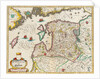 Livonia Map, Vulgo Lyefland, Atlas Maior by Joan Blaeu