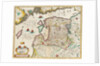 Livonia Map, Vulgo Lyefland, Atlas Maior by Joan Blaeu