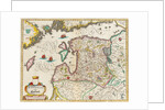 Livonia Map, Vulgo Lyefland, Atlas Maior by Joan Blaeu