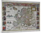 Europe Map by Joan Blaeu