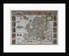 Europe Map by Joan Blaeu