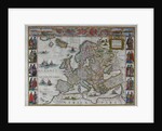 Europe Map by Joan Blaeu