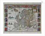Europe Map by Joan Blaeu