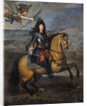 Equestrian portrait of Louis XIV at the Siege of Namur by Pierre Mignard
