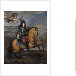 Equestrian portrait of Louis XIV at the Siege of Namur by Pierre Mignard