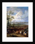 The Siege of Ypres, March 1678 by Adam Frans van der Meulen