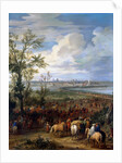 The Siege of Ypres, March 1678 by Adam Frans van der Meulen